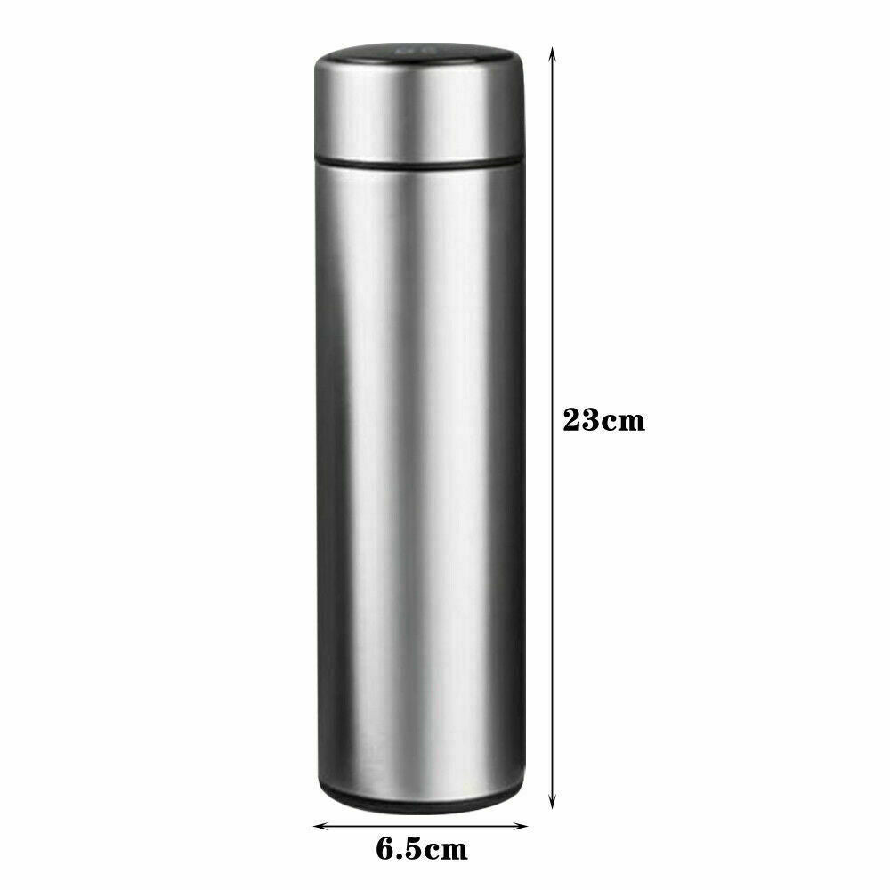 Smart Thermos with LED Temperature Indicator