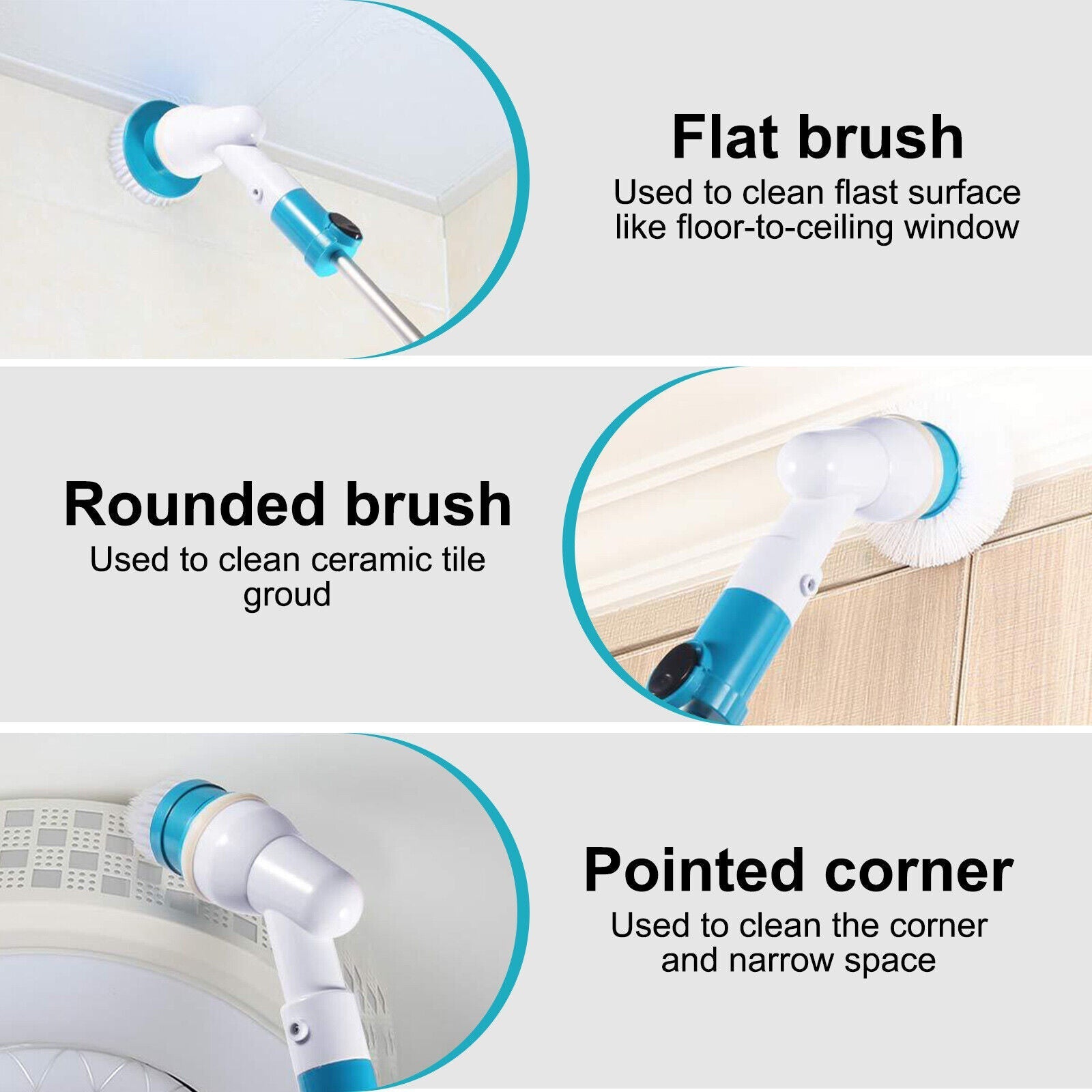 Cordless Power Scrubber for Effortless Cleaning