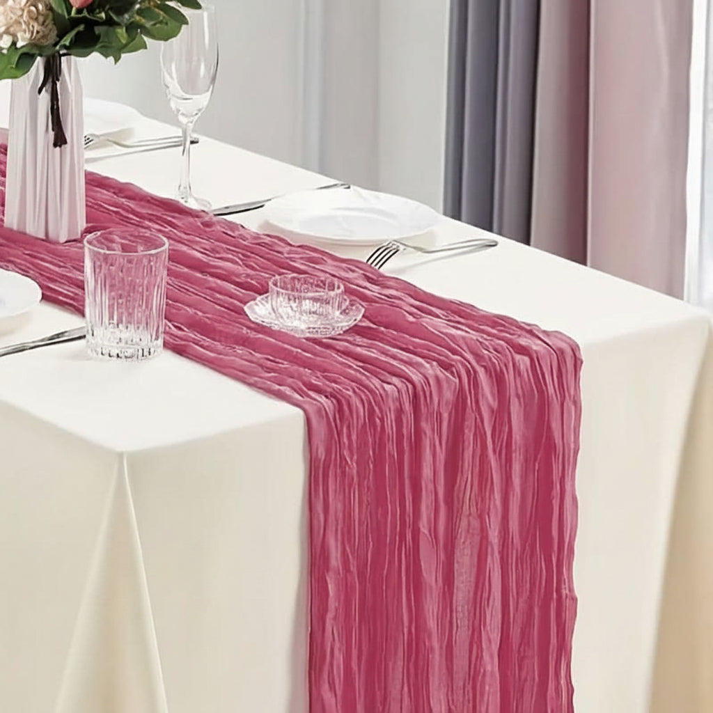 Textured Soft Table Cover for Stylish Celebrations
