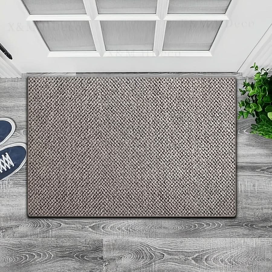 Cheerful Pineapple Entry Mat with Non-Slip Backing