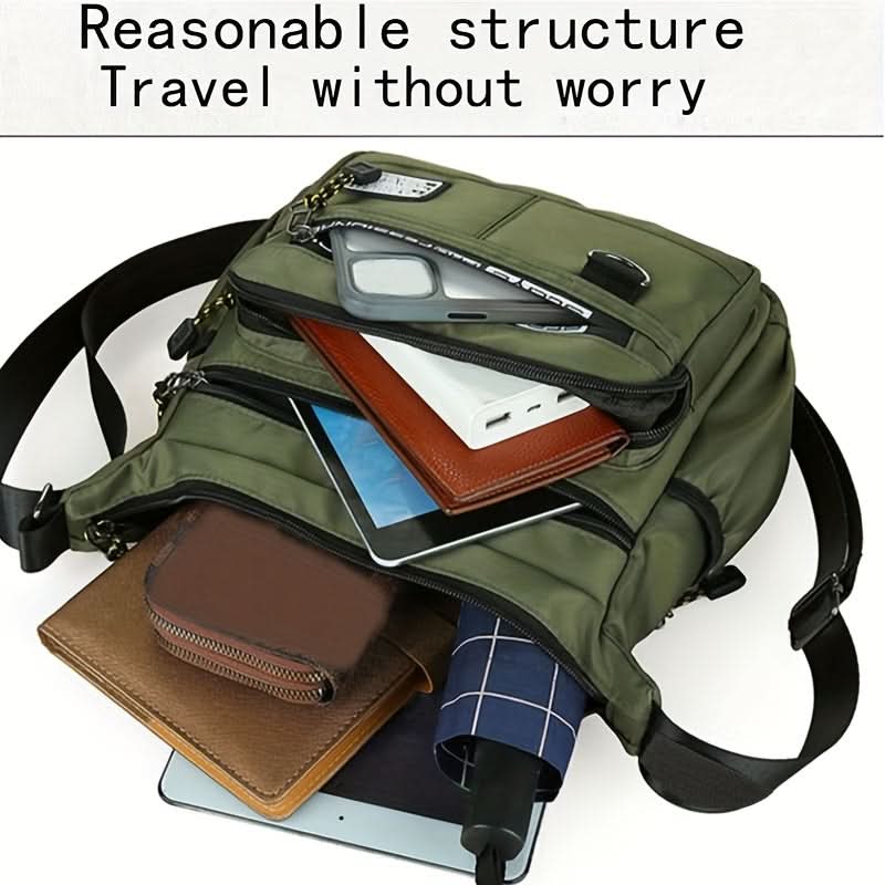 Everyday Companion – Reliable Crossbody Organizer Bag