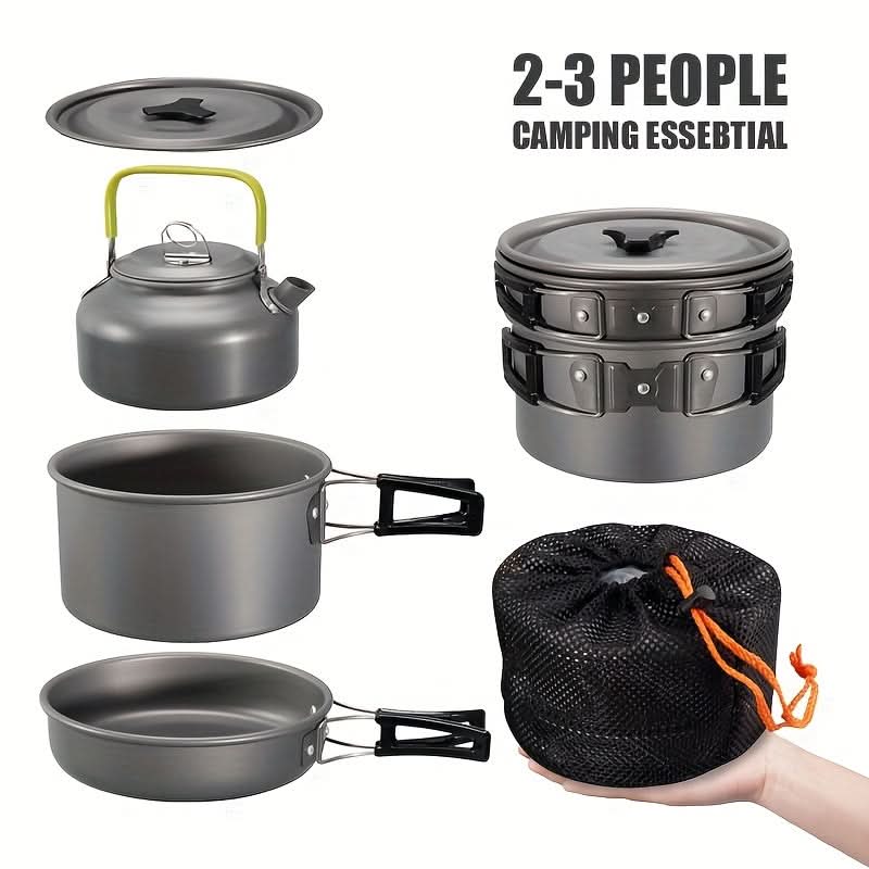 TrailBlazer – Lightweight Camping Cookware Set for Adventurers