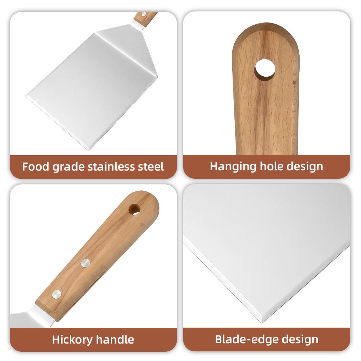 GrillMaster Pro – Premium Ergonomic BBQ Spatula