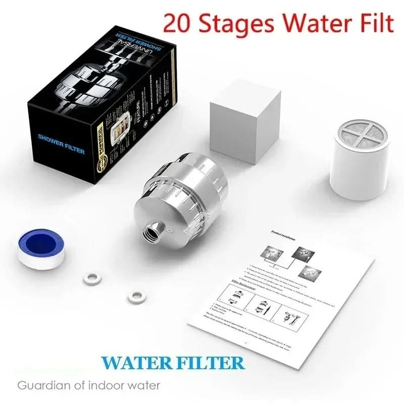 AquaShield – Advanced Multi-Layer Shower Water Purifier