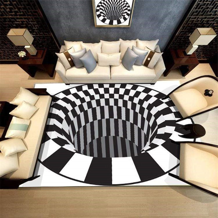 Mind-Bending 3D Illusion Area Rug
