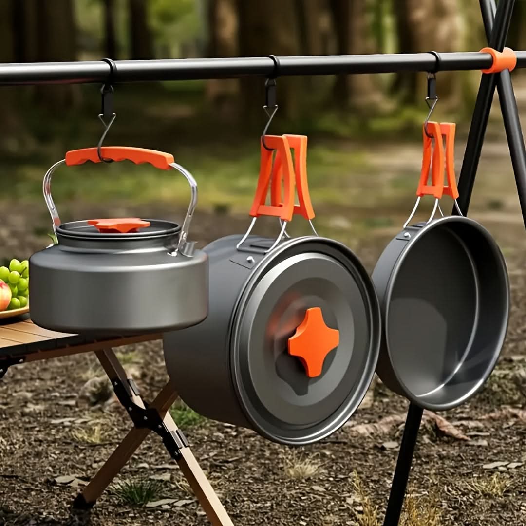 TrailBlazer – Lightweight Camping Cookware Set for Adventurers