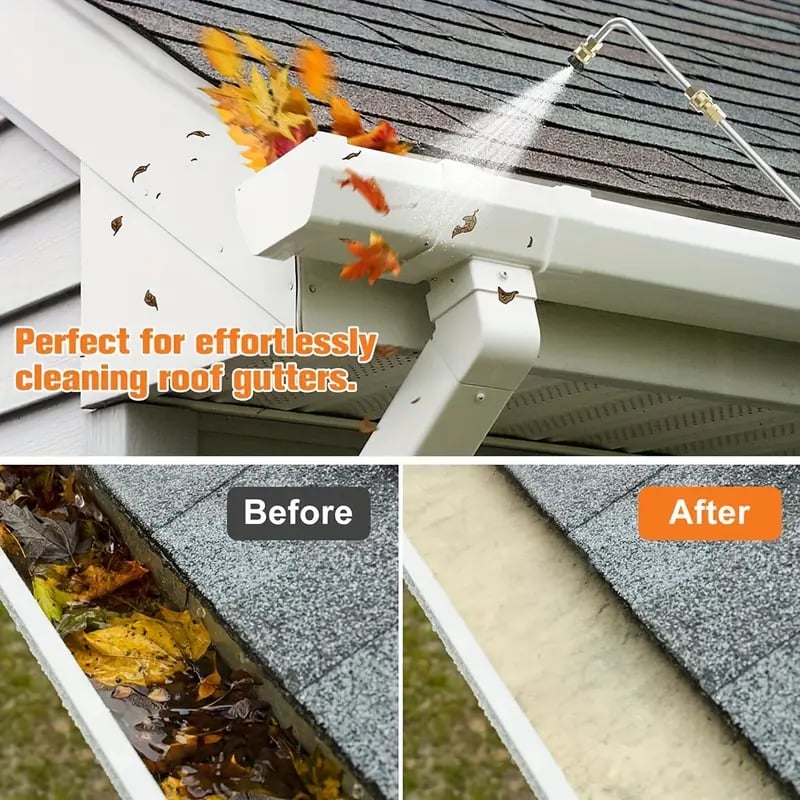Extendable High Pressure Cleaning Wand Set for Home Maintenance