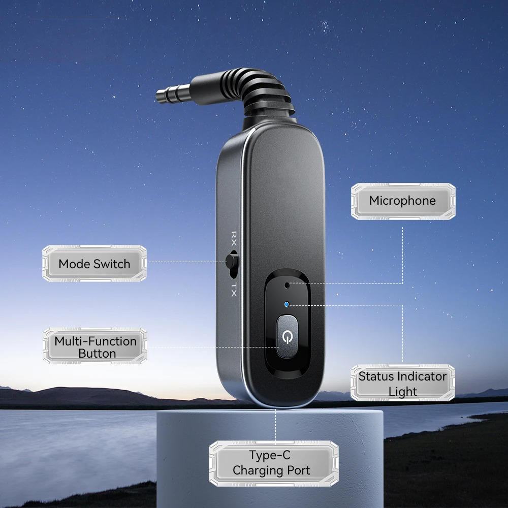 Versatile Bluetooth Audio Transmitter and Receiver