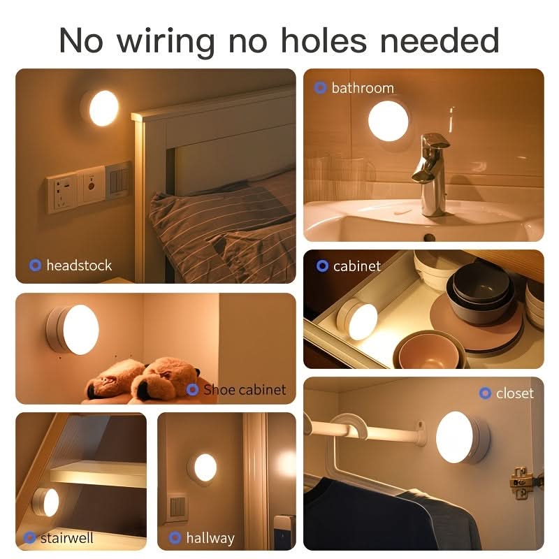 LumiGrip – 360-Degree Rechargeable Wall Light