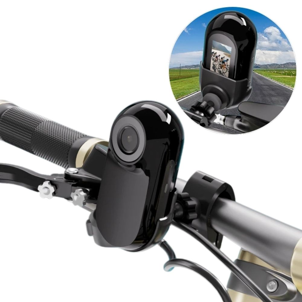Compact Adventure Camera with Magnetic Mounting