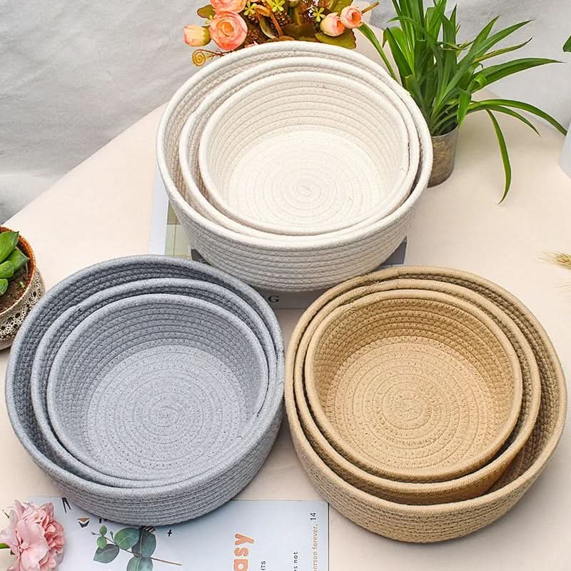 CozyNest – Versatile Storage Basket for Home Organization