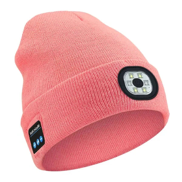 All-in-One Bluetooth Beanie with LED Illumination