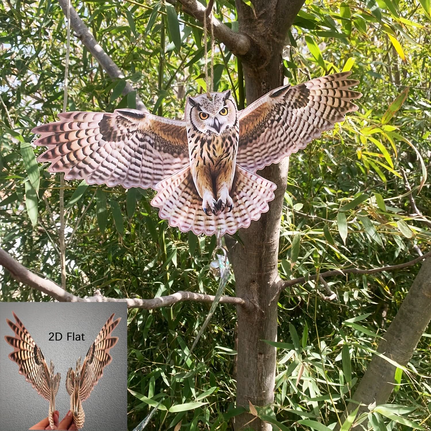 Guardian Owl – Stylish Bird Deterrent for Your Garden