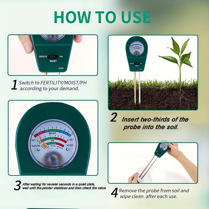 EcoGrow – All-in-One Soil Health Monitor