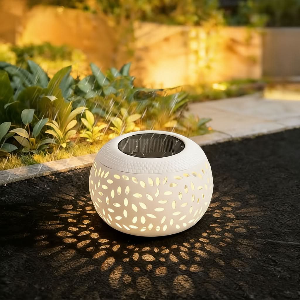 RadiantGlow – Solar-Powered Outdoor Table Light