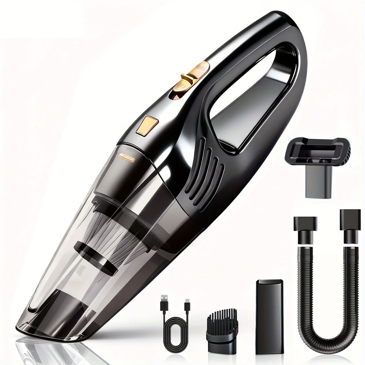 SwiftClean – Cordless Handheld Vacuum for Home & Car