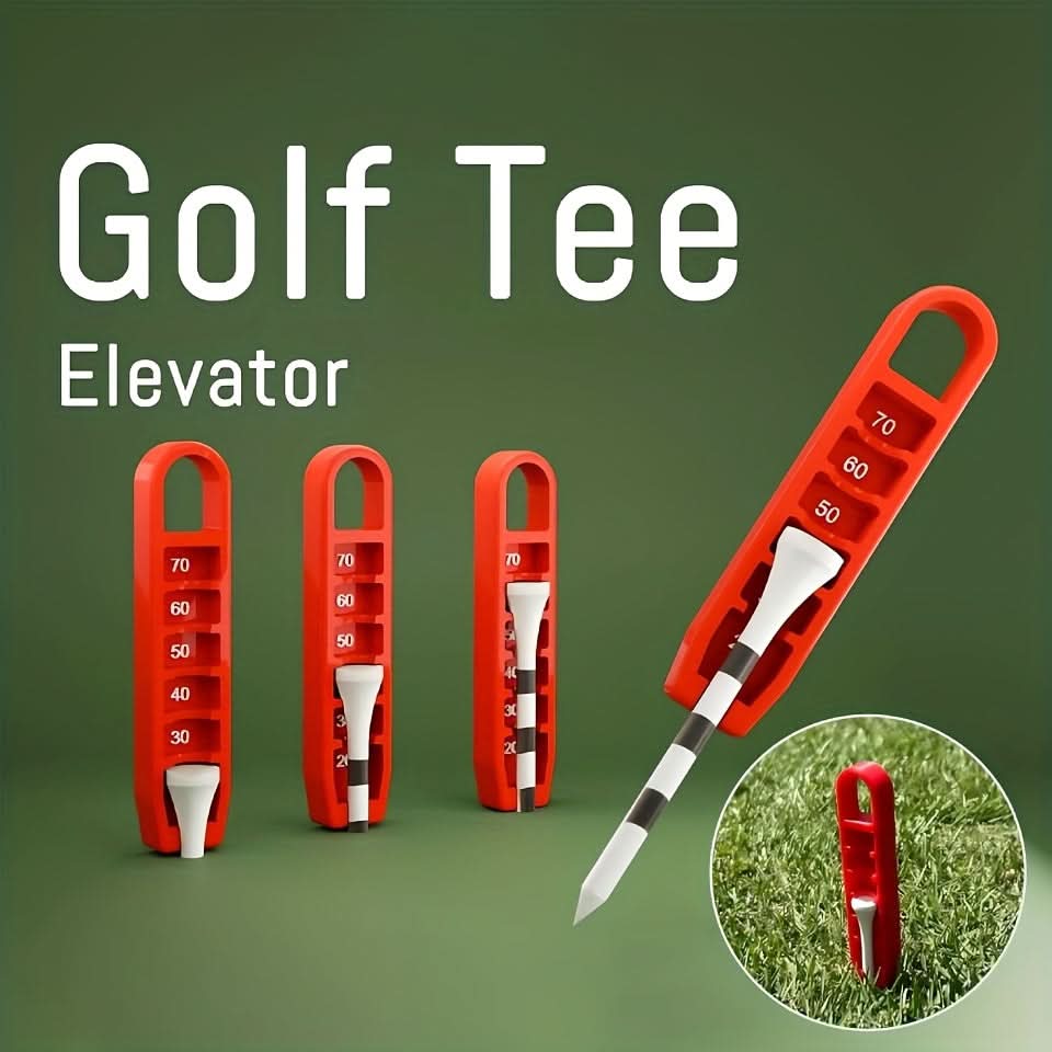 Precision Golf Tee Depth Adjuster for Perfect Placement