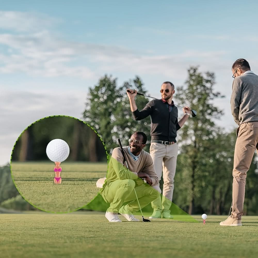 Fun & Quirky Bikini-Themed Golf Tee Set - 5 Pack