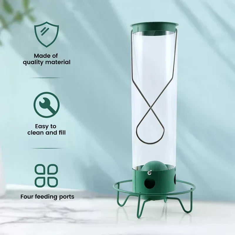 CritterGuard Outdoor Bird Feeder – Weather-Resistant & Easy-Clean Design