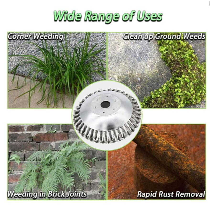 Premium Carbon Steel Weed Remover & Trimming Tool
