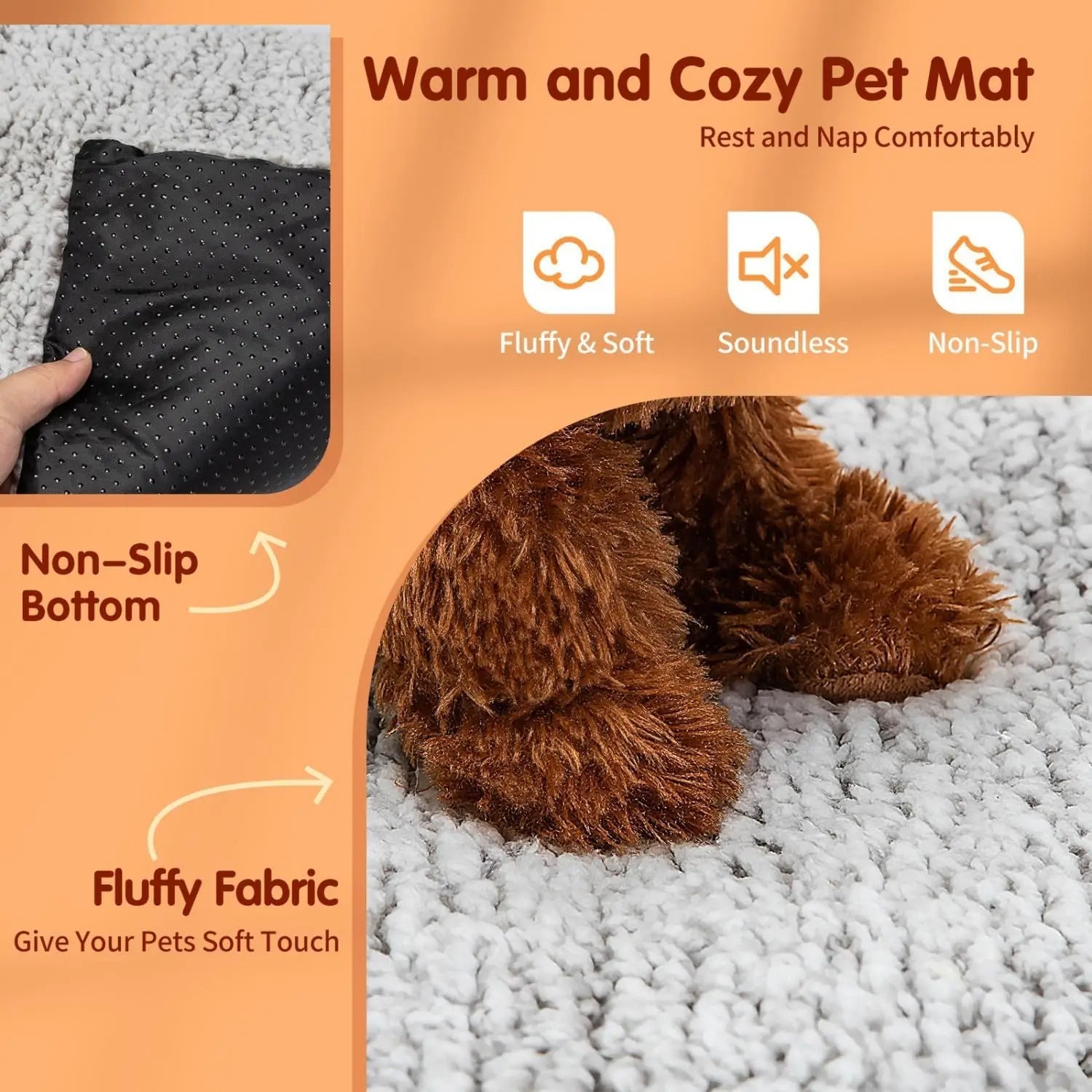Cozy Pet Heat Mat for Cats and Dogs