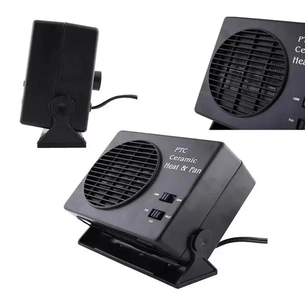 Compact 12V Car Heater with Dual Power Settings