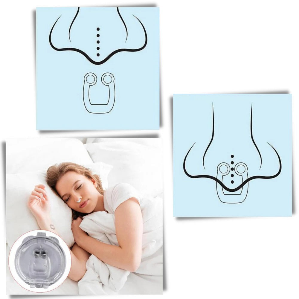 SnoreEase Nose Plug for a Peaceful Night's Sleep