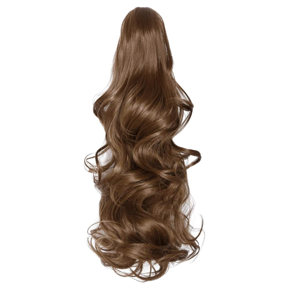 22-Inch Luxe Clip-On Ponytail Extension for Effortless Glam