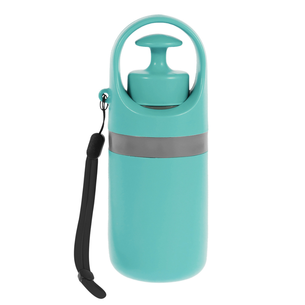 Pet Waste Collection Tool with Built-In Bag Dispenser