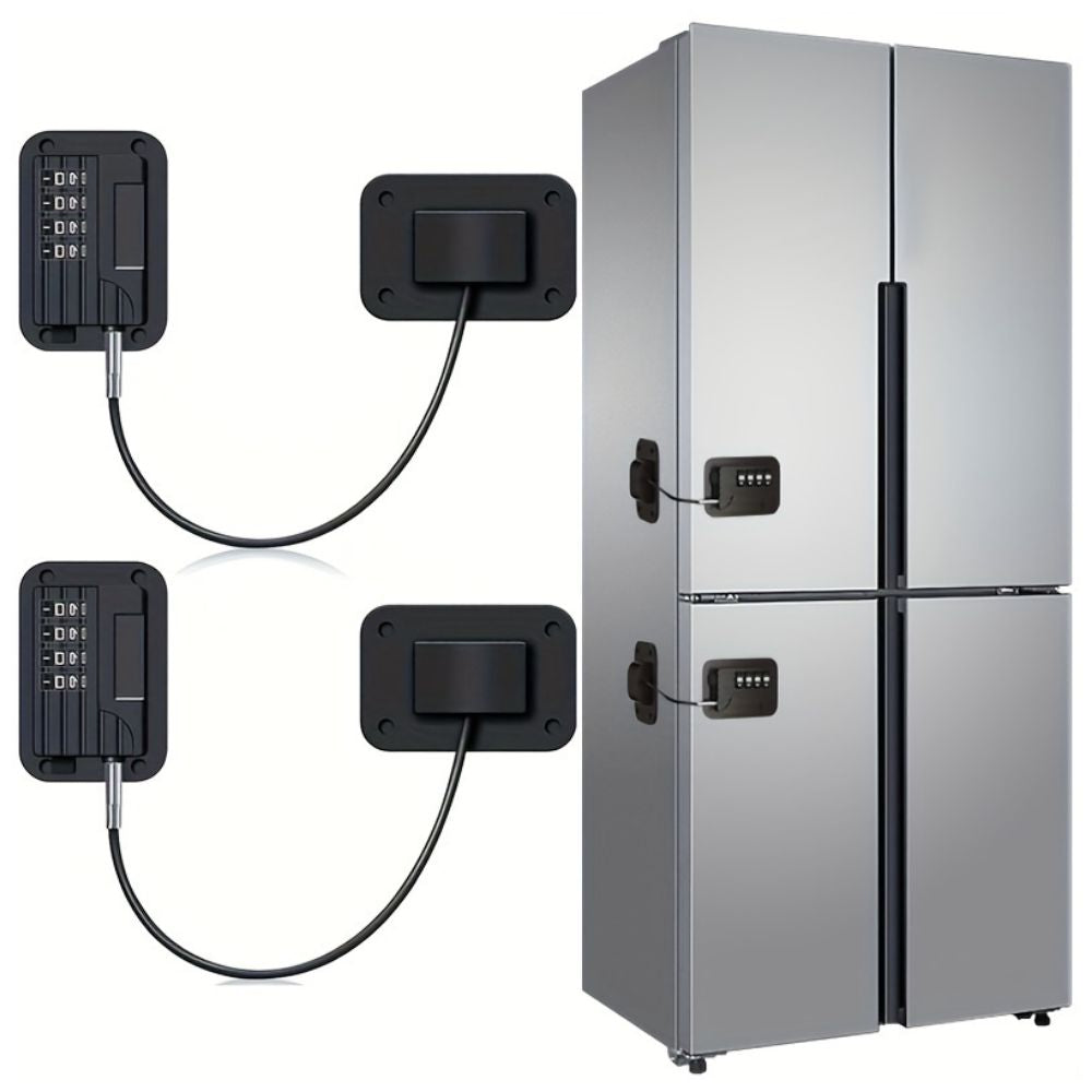 SecureSeal Fridge Lock – Custom Code Adhesive Safety Lock