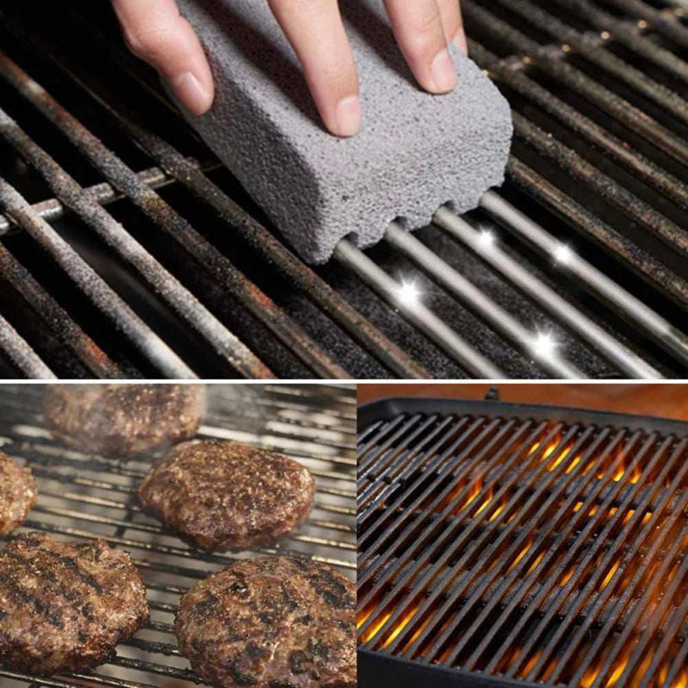 Eco-Friendly Grill Cleaning Block for Effortless BBQ Care