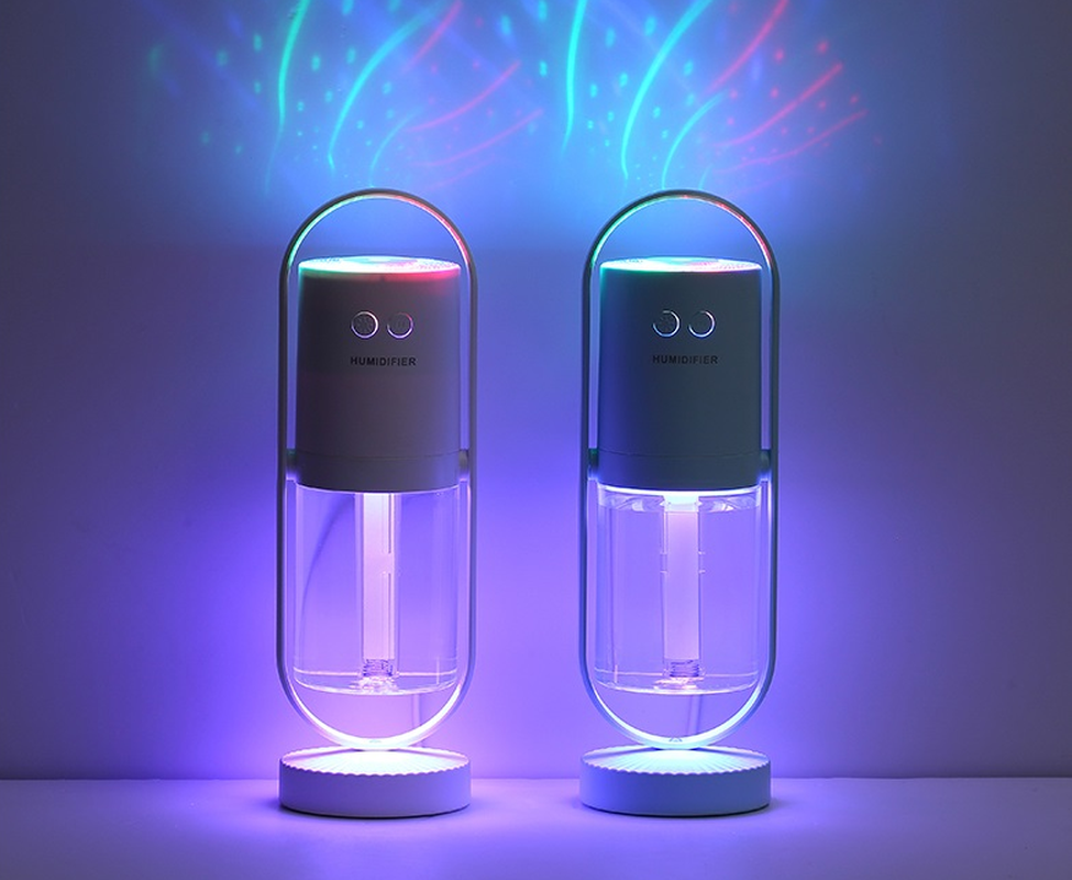 AquaGlow Portable USB Humidifier for Home & Travel