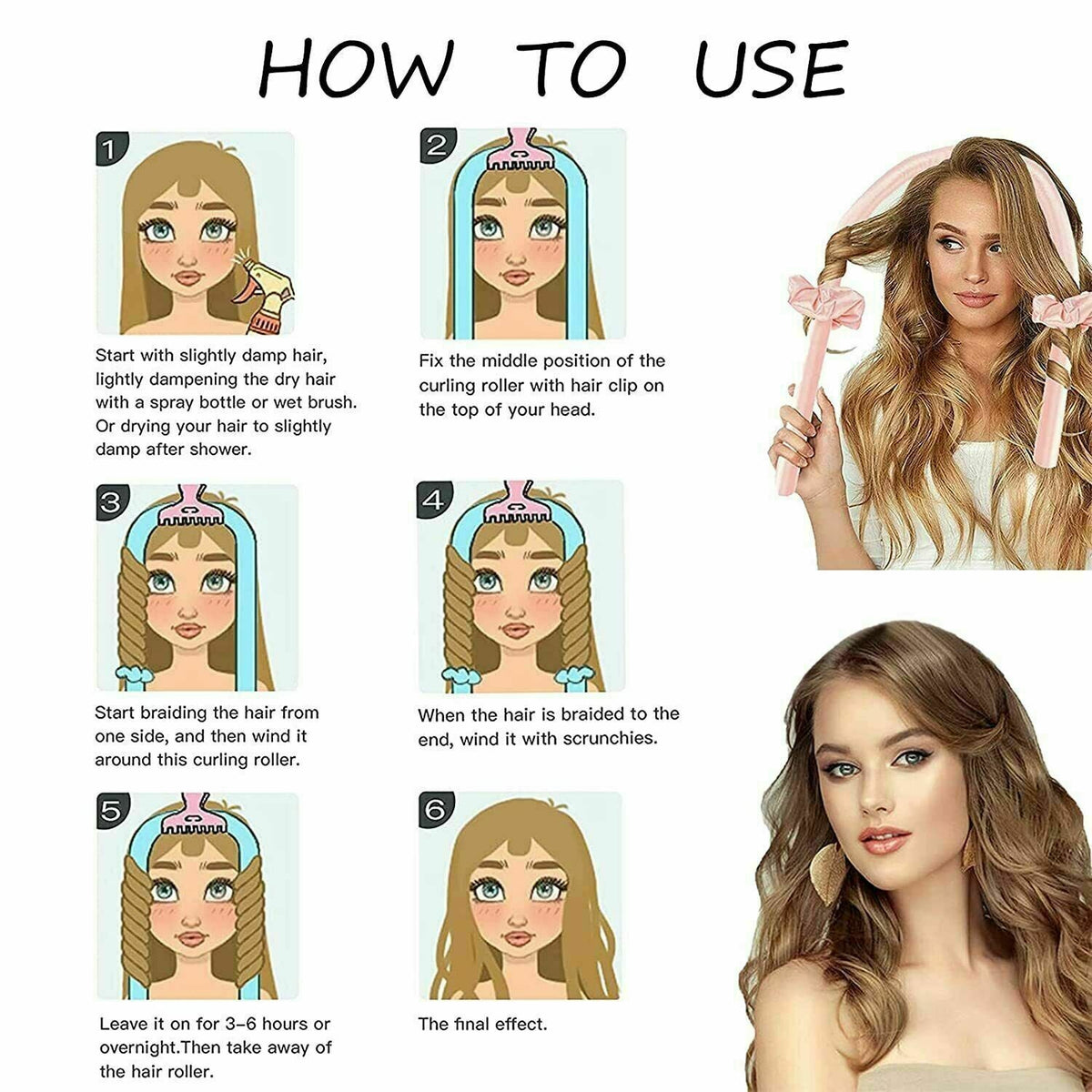Portable Flame-Activated Curling Wand