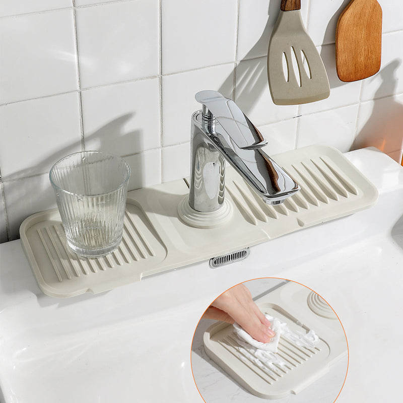Self-Draining Silicone Mat for Easy Draining – Drip Protection