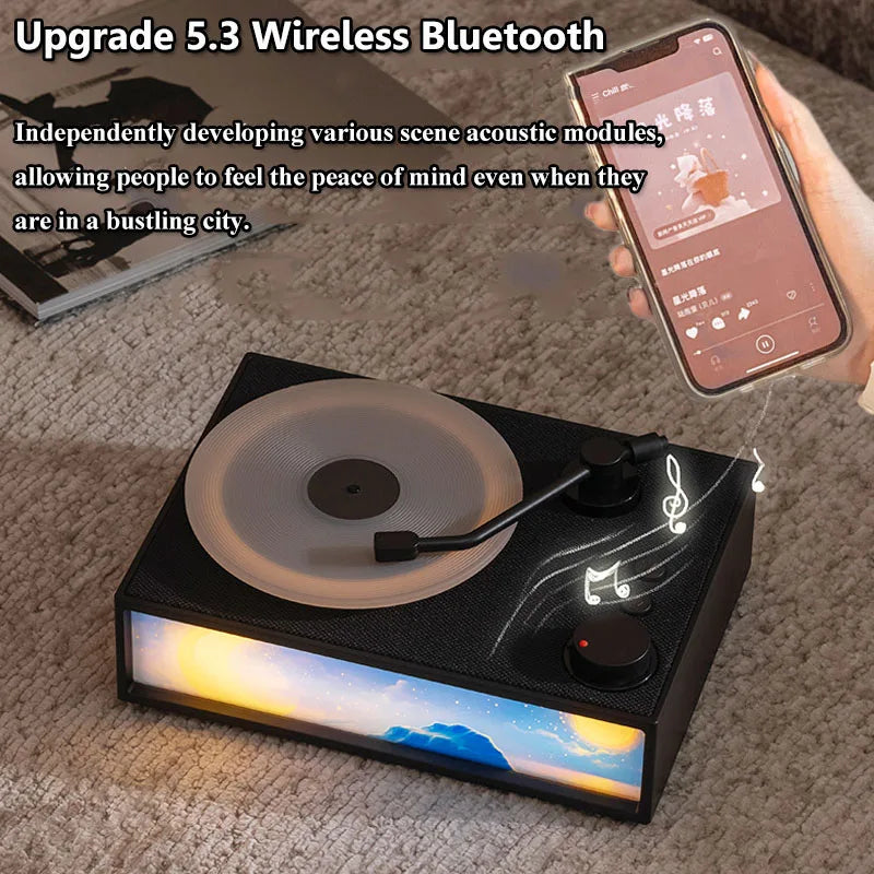 Multifunctional Bluetooth Speaker with Ambient Light & Aroma Diffuser