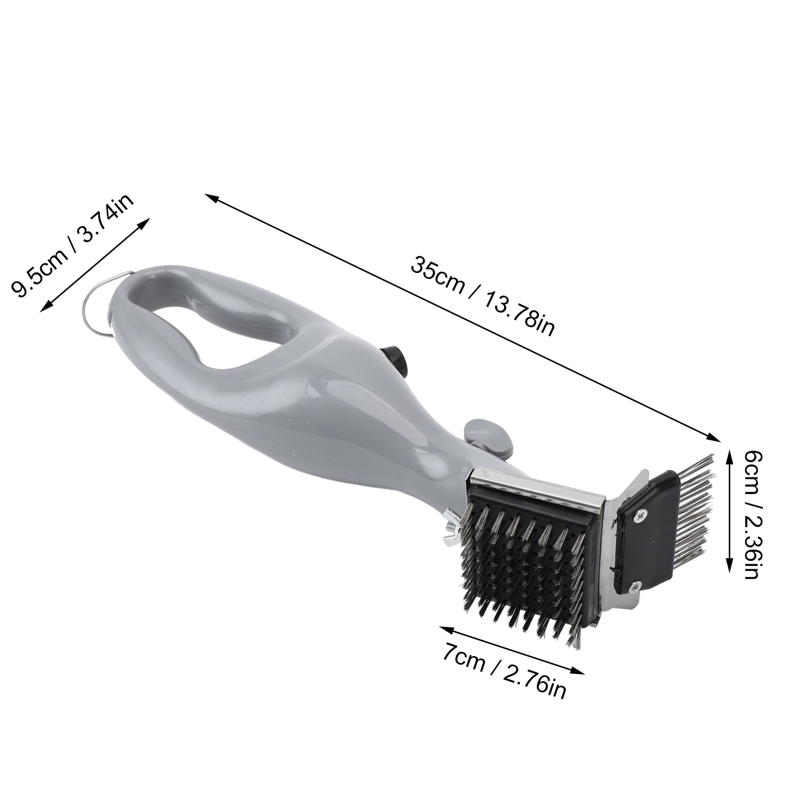 Effortless Steam-Powered Grill Cleaning Tool
