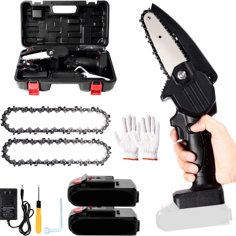 Compact 24V Cordless Chainsaw for Effortless Cutting