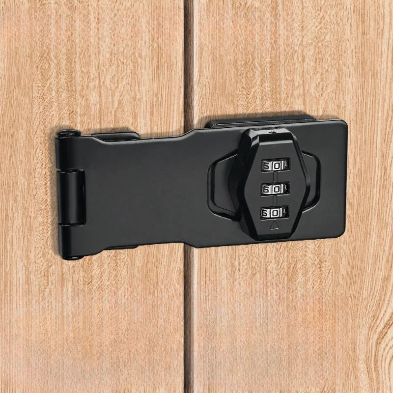 Keyless Security Lock for Cabinets with 3-Digit Code