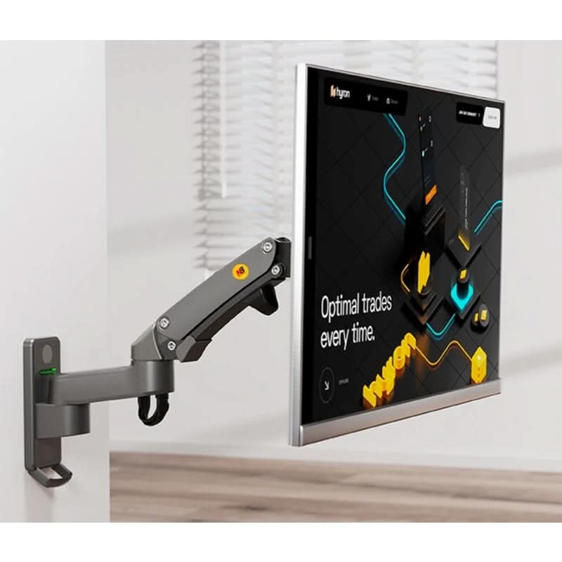 ErgoLift - Adjustable Gas Spring Monitor Wall Mount Arm