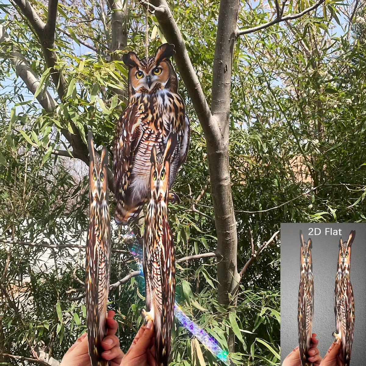 Guardian Owl – Stylish Bird Deterrent for Your Garden