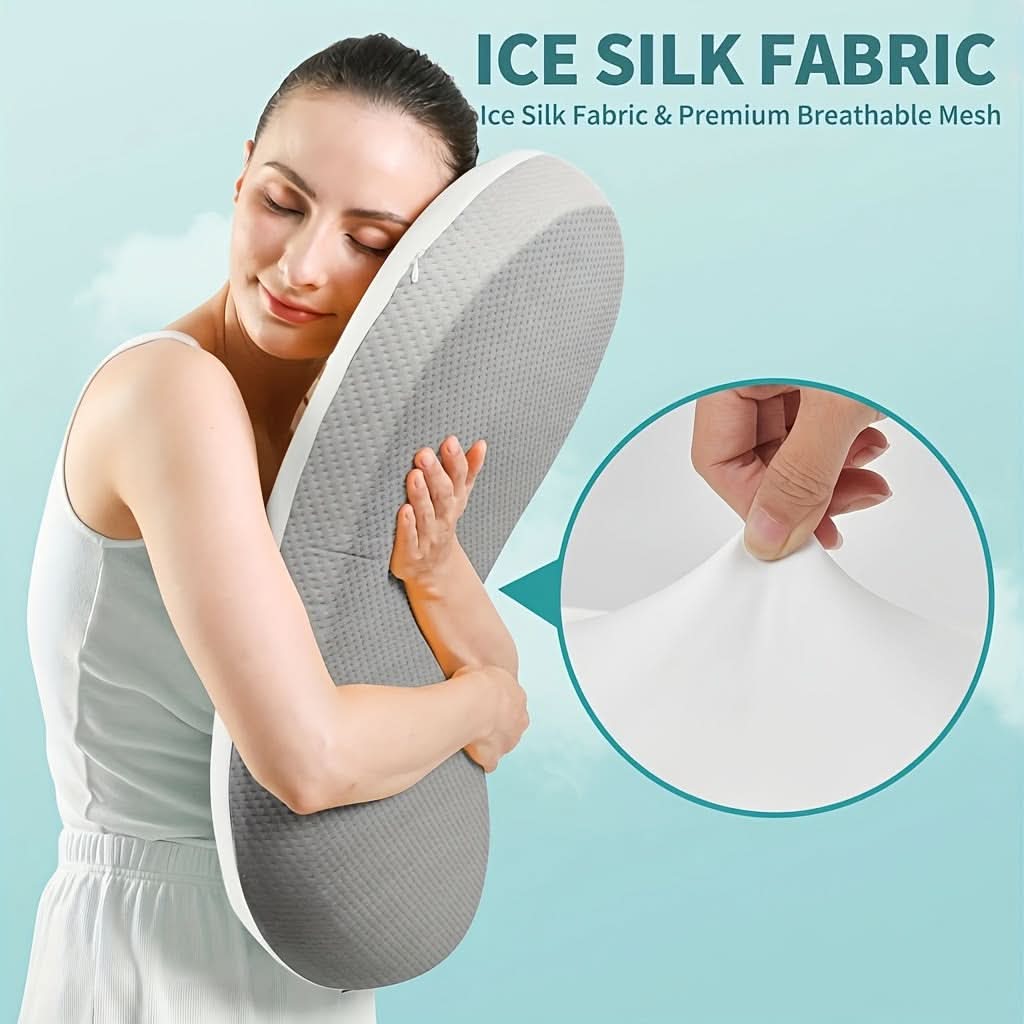SereneSleep – Ergonomic Cooling Pillow for Ultimate Comfort