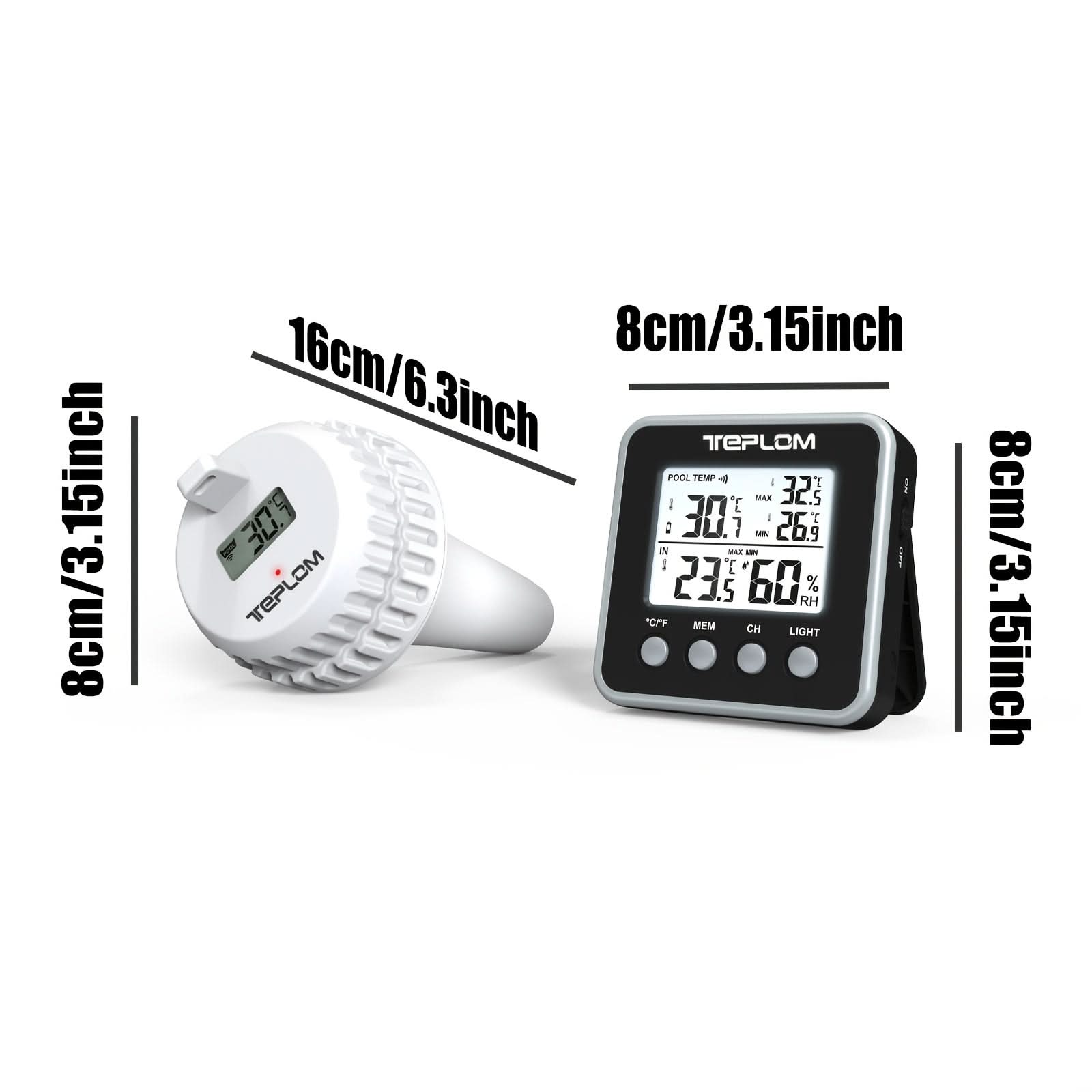 AquaSense – Smart Floating Pool Temperature Monitor
