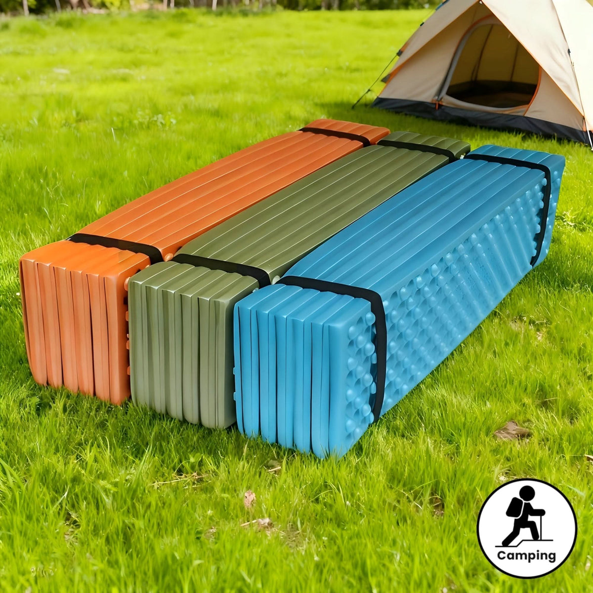 EcoComfort – Portable Foldable Foam Sleeping Mat for Camping