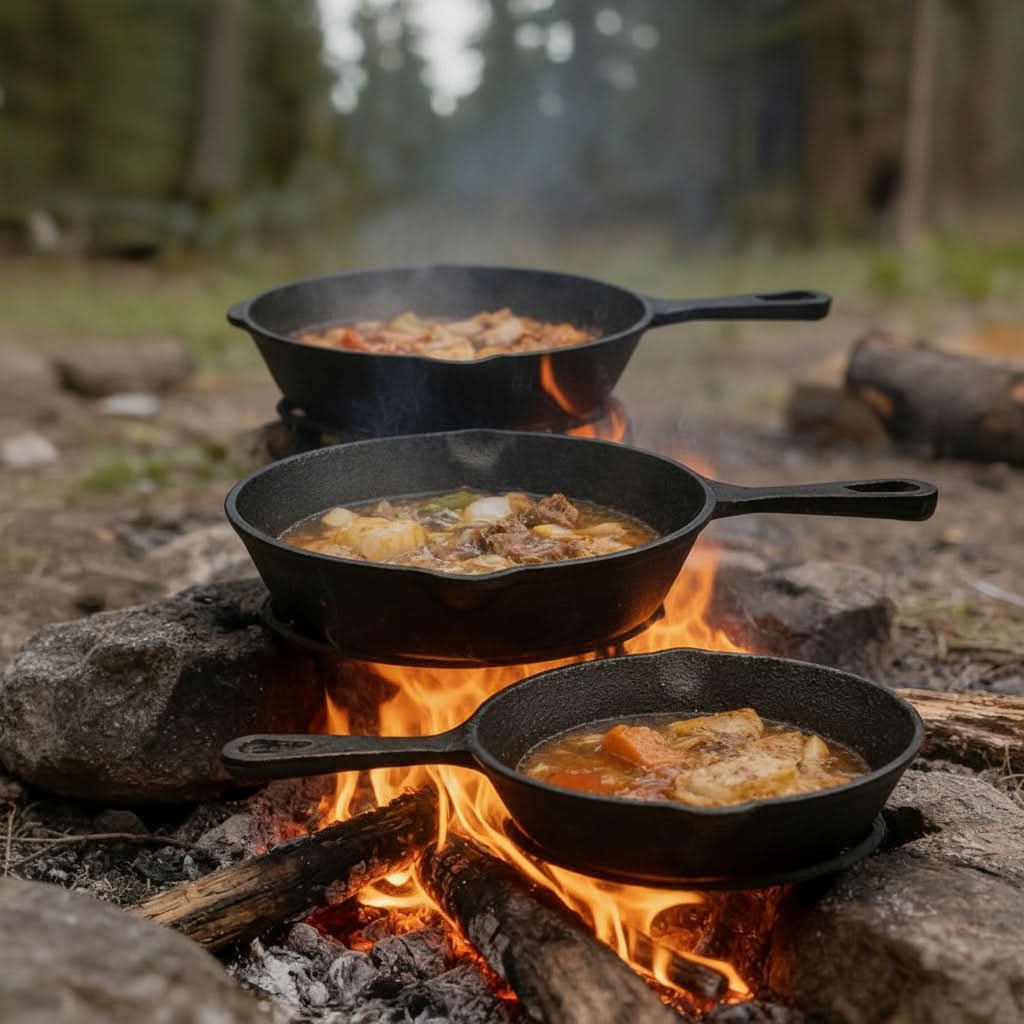 EvenHeat – Uncoated Frying Pan for Perfect Cooking Results