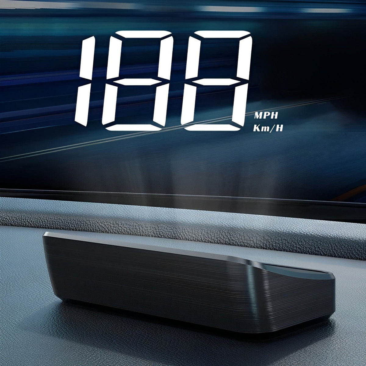 Smart Heads-Up Speed Display for Vehicles