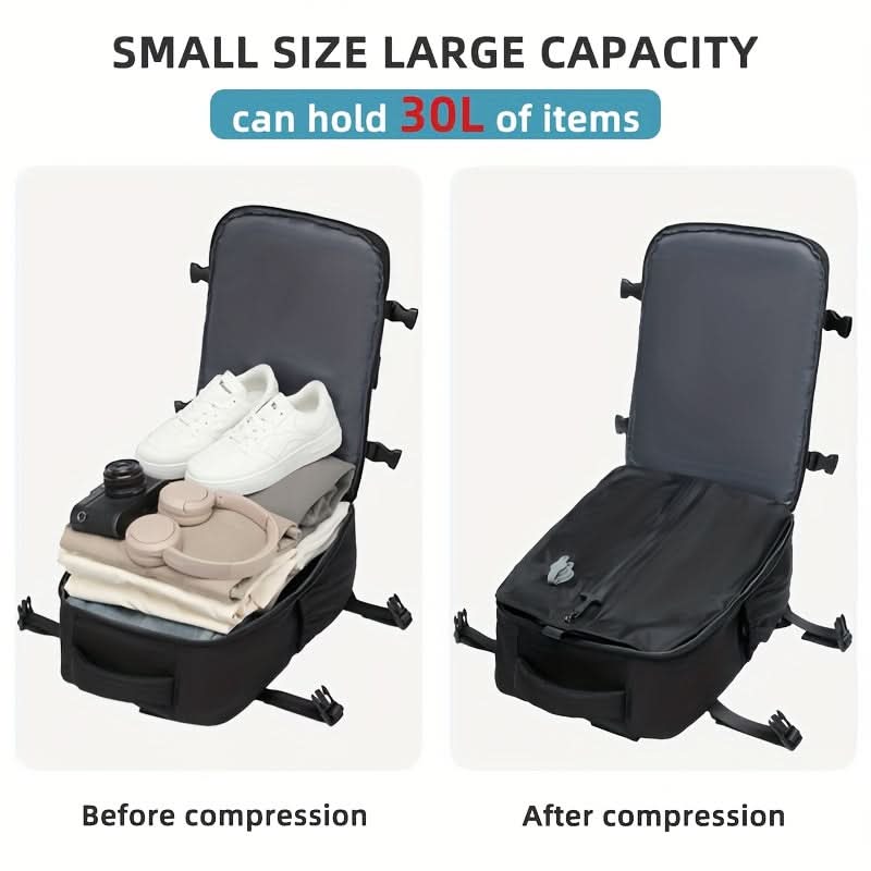 Effortless Travel Compression Backpack Kit