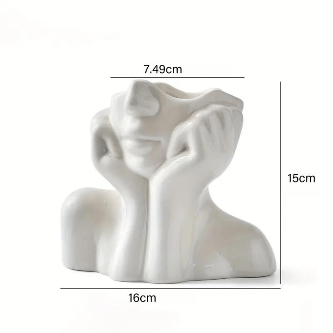 Artistic Ceramic Vase for Striking Home Decor