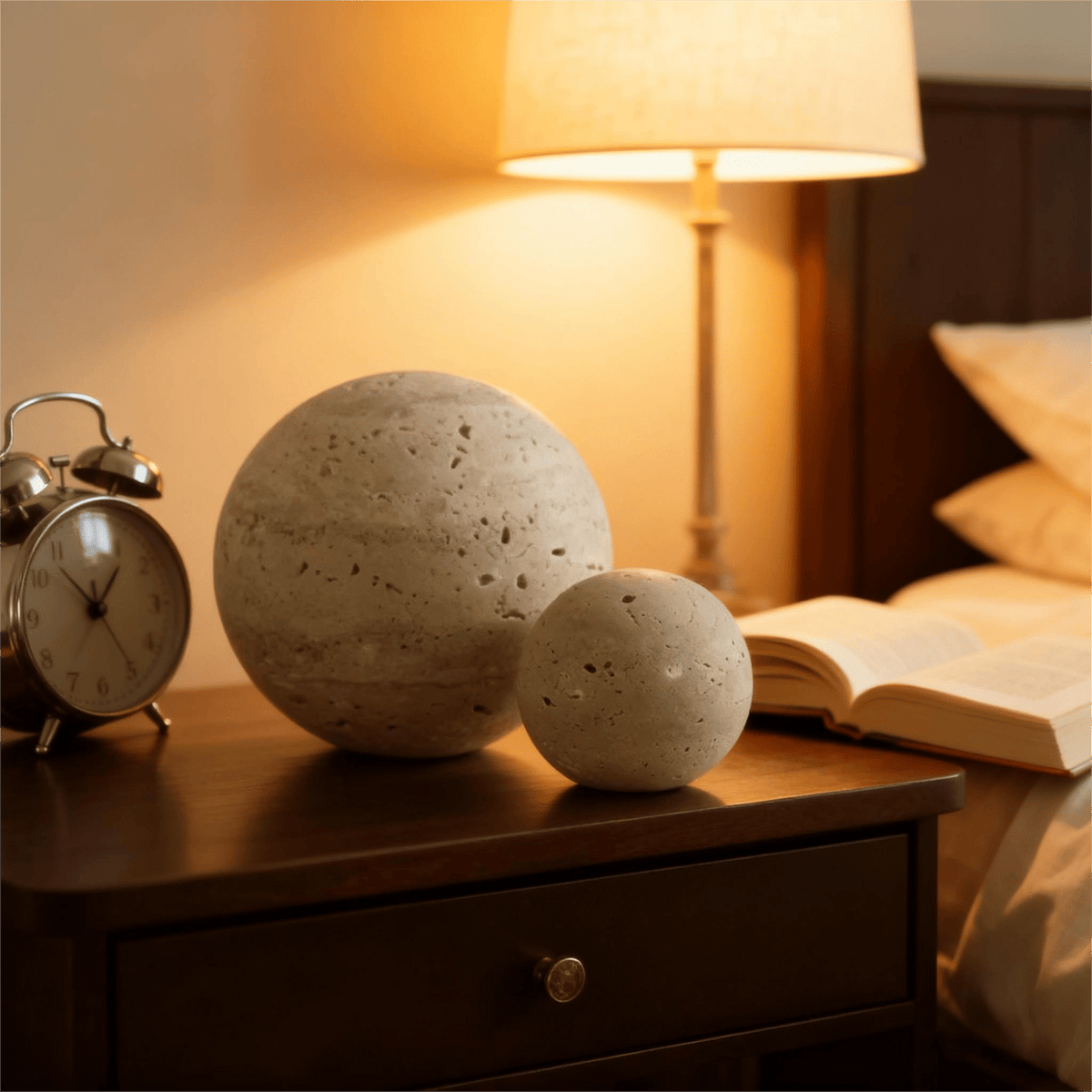 EleganceSphere – Handcrafted Natural Stone Decorative Orb