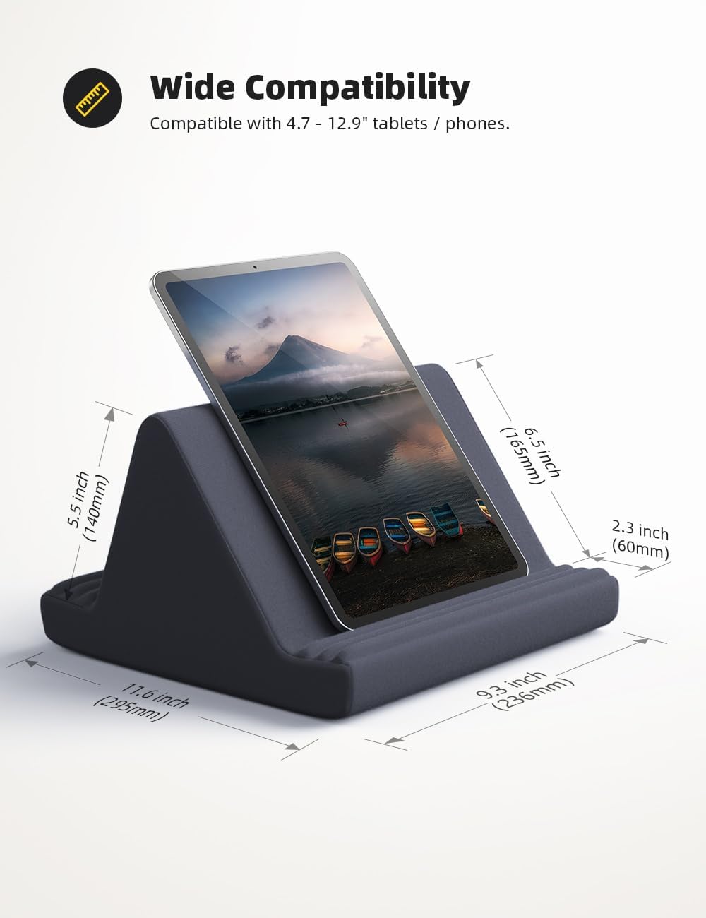 ComfyTech Multi-Angle Tablet Holder for Ultimate Convenience