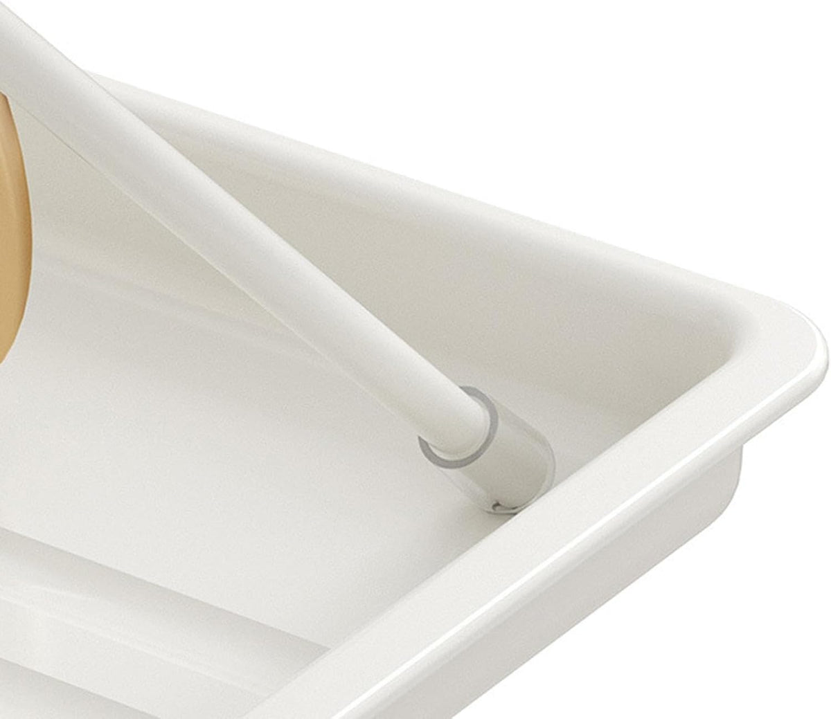 2-Tier Kitchen Drying Rack with Removable Tray – Foldable Dish Drainer